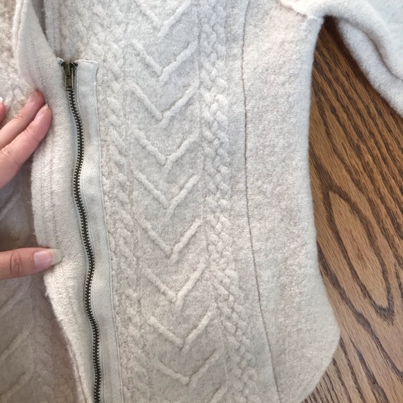 Anthropologie Wool Moto Jacket - Picture 9 of 10